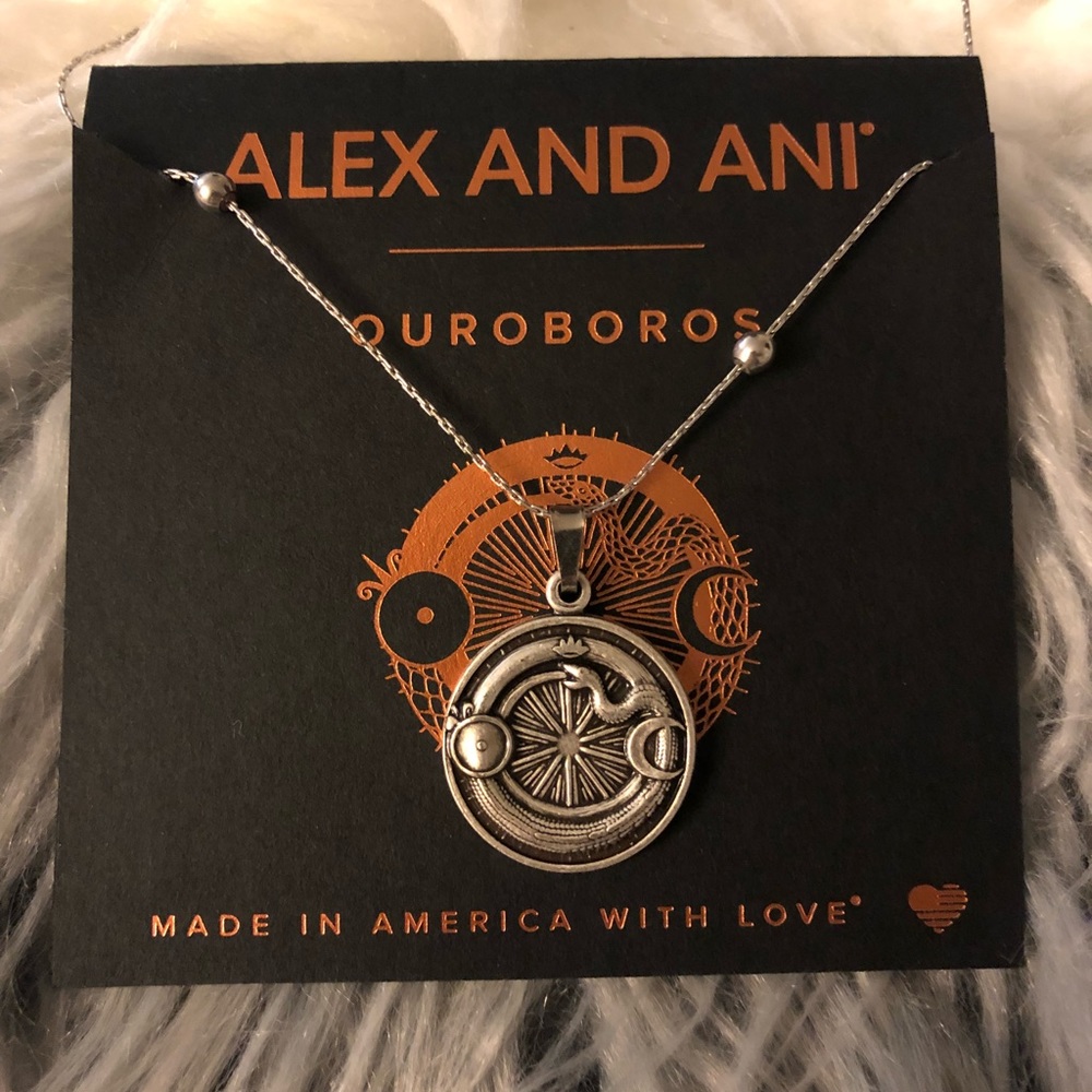 Alex and Ani Silver Necklace